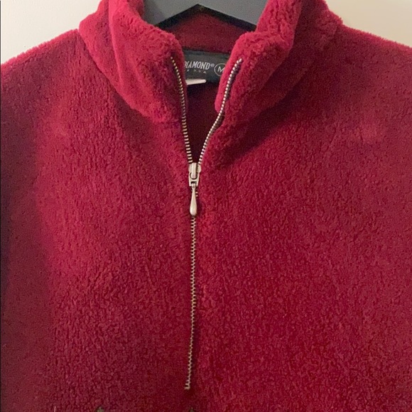 Vintage Black Diamond Fleece Half Zip - Picture 3 of 8